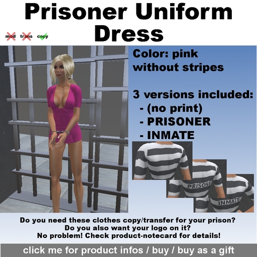 MSM Prisoner Uniform - Dress pink
