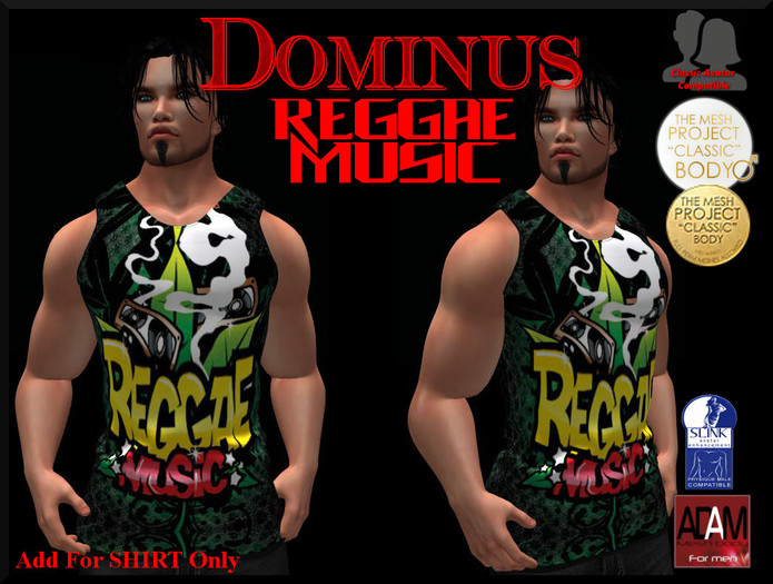 ~DOMINUS~Reggae Music TANK (BOXED)