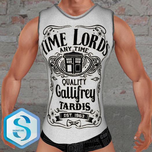 ZEF Tank Signature - Tardis_WHT