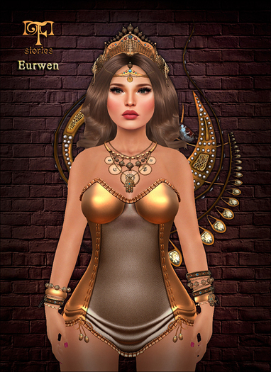 FDD Stories *Eurwen* Tunic Gold RARE