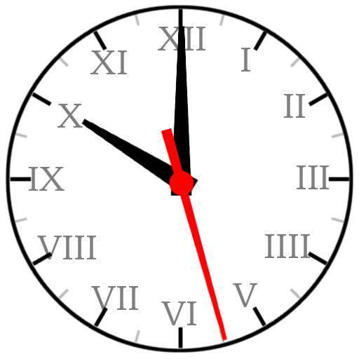 DisQ's Clock #3 Scripted, full perms(except for the scripting), 4 prims.