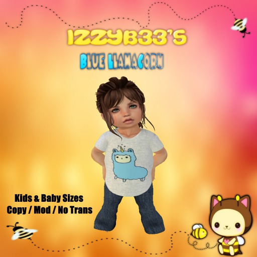 {IzzyB33s}  Blue LamaCorn