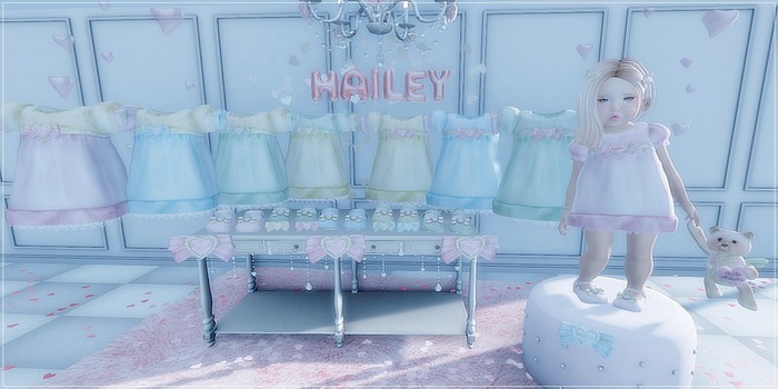 ! {sPs} hailey [multi-colored] [FAT PACK]
