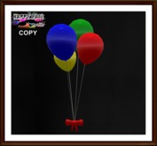 Carnaval Brasil - Balloons with Ribbon Hovering