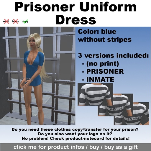 MSM Prisoner Uniform - Dress blue
