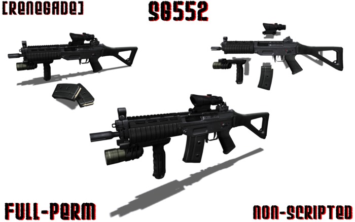 SG552 5.56mm  Full-Perm Boxed