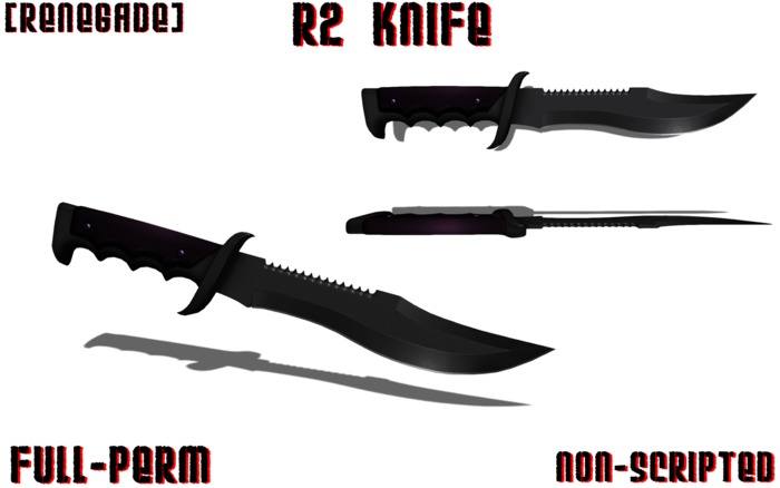 R2 Knife Full-Perm Boxed