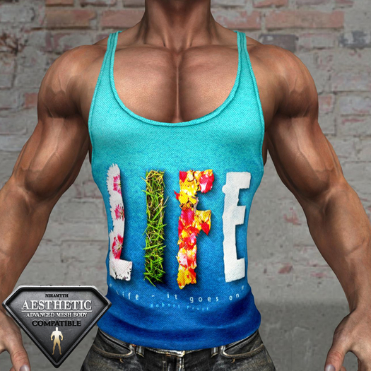 ZEF - Tank Top - Aesthetic - LIFE (color)