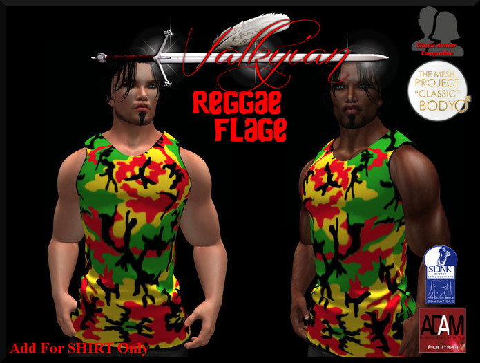 ~Valkyrian~ReggaeFlage TANK (BOXED)