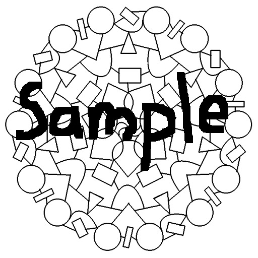 Doodad Colorable: Flower Geometry
