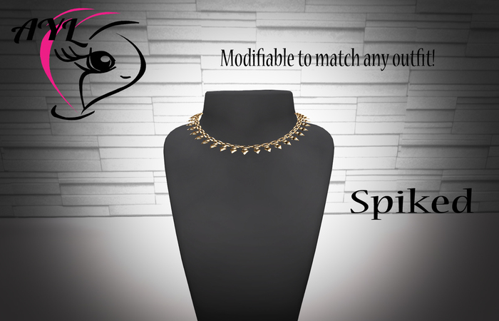 [AyL] Spiked Necklace - Modifiable
