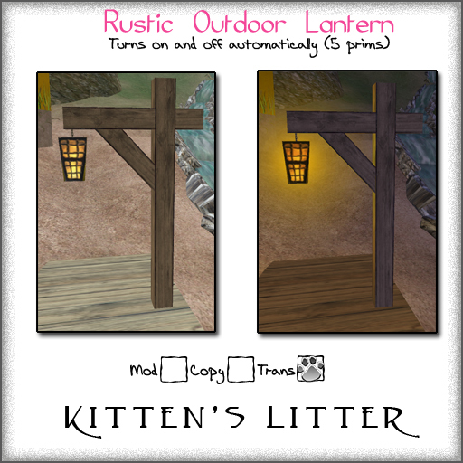 Rustic Outdoor Lantern
