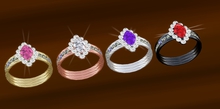 TM Princess Jeweled Marquise Eternity RH Ring - BENTO