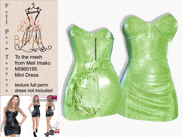 BELLA texture MI960195 & Strapless Chemise Mini Dress 16