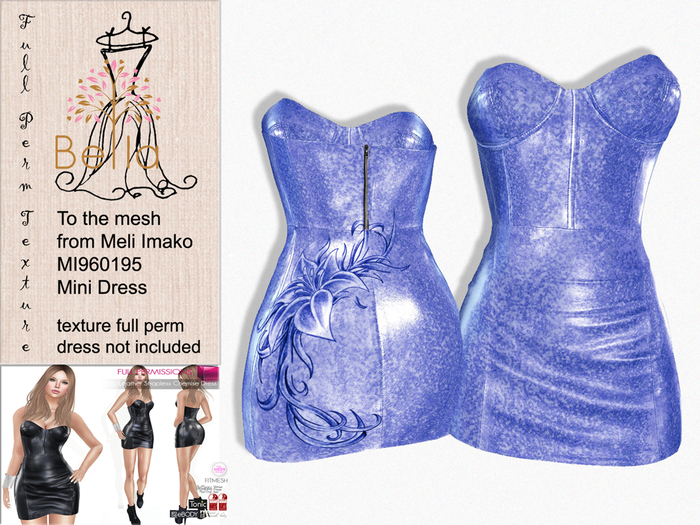 BELLA texture MI960195 & Strapless Chemise Mini Dress 17