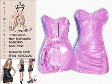 BELLA texture MI960195 & MI961314 Strapless Chemise Mini Dress 12