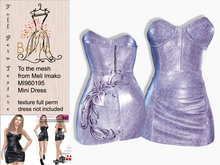 BELLA texture MI960195 & MI961314 Strapless Chemise Mini Dress 7