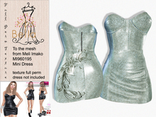 BELLA texture MI960195 & MI961314 Strapless Chemise Mini Dress 5
