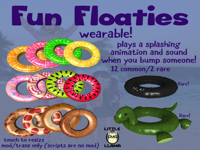 Little Llama - Fun Floaties - Lemon (BOXED)