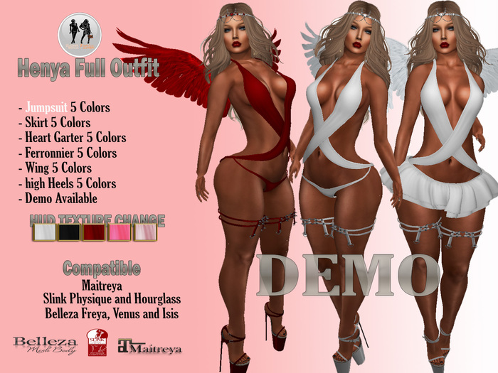 .:H.F HENYA FULL OUTFIT (DEMO)