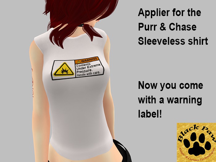 Under Pressure (White) for [P&C] Sleeveless Shirt