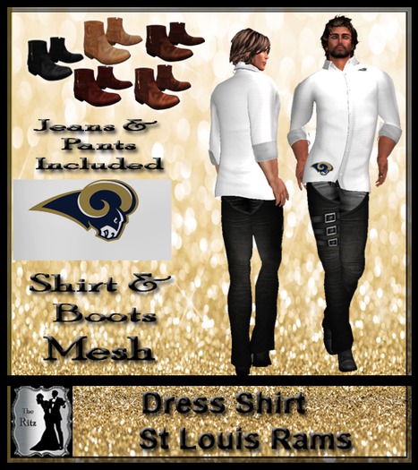 Dress Shirt-St Louis Rams