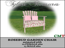 .:TT:.  ROSEBUD GARDEN CHAIR BOX