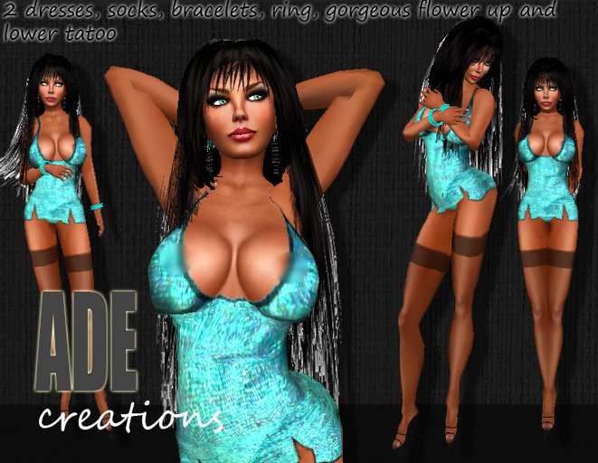 sexy silk mini Dress **PROMO** 2 version included !!!