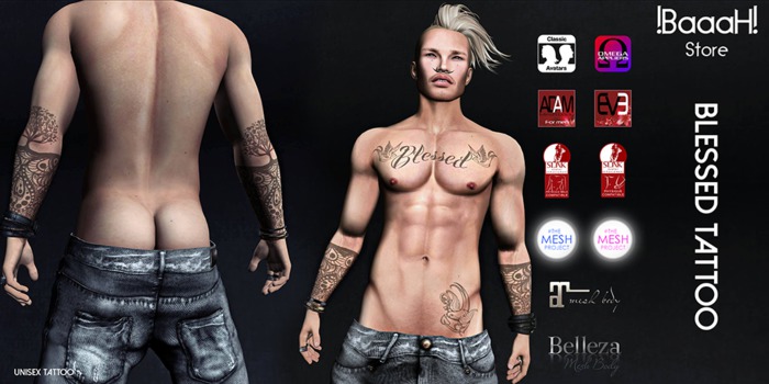 !BaaaH! Store - Blessed Tattoo (Wear Me)