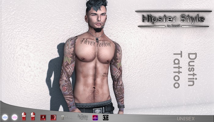 [Hipster Style] Dustin Tattoo (Wear Me)
