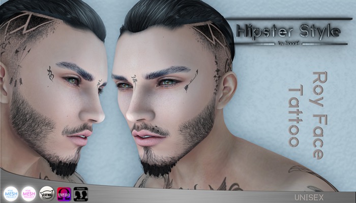 [Hipster Style] Roy Face Tattoo (Wear Me)