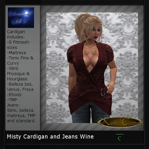 Misty outfit Wine
