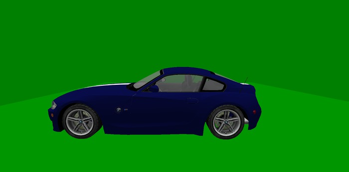 Low Poly BMW Z4