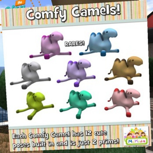 McKidz Comfy Camel - Blue RARE