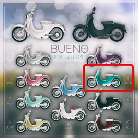 BUENO- Shining Scooter-Green
