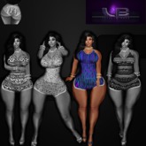 {LB}Sassy Blue Rumper