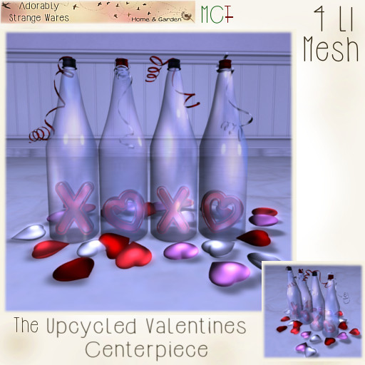 ~ASW~ The Upcycled Valentines Centerpiece