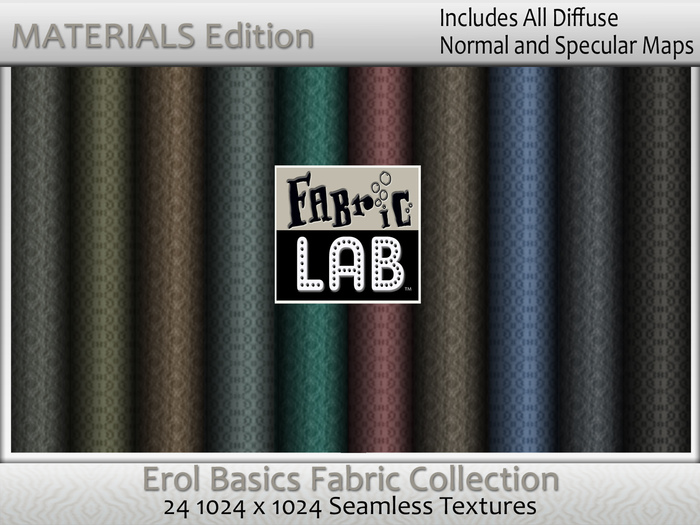 Basic Solid Textures Fabric Lab Materials Edition Erol Basics Texture Collection