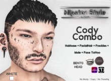 [Hipster Style] Cody COMBO WHITE  (Wear Me)