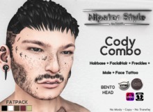 [Hipster Style] Cody COMBO FATPACK  (Wear Me)
