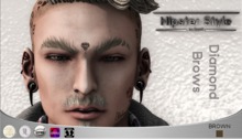 [Hipster Style] Diamond Brows BROWN