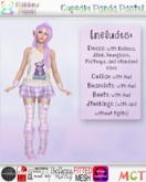 .:Rainbow Panda:. Cupcake Panda Pastel Outfit