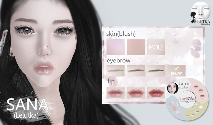 [Luv:Ya] SANA skin DEMO (for Lelutka)