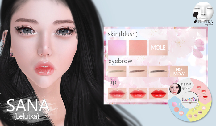 [Luv:Ya] SANA skin applier (for Lelutka)