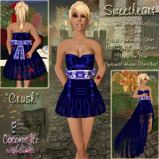 Sweetheart Dress - Crush (boxed)