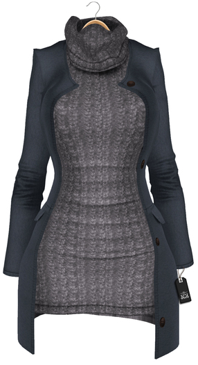 :::KC::: Shayla Dress & Jacket // Blue
