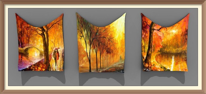 [FCD Art] Wall Hangings - Autumn Set 1