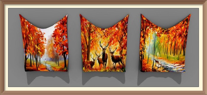 [FCD Art] Wall Hangings - Autumn Set 2