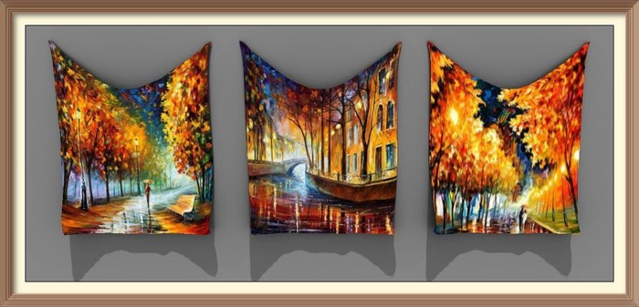 [FCD Art] Wall Hangings - Autumn Set 3
