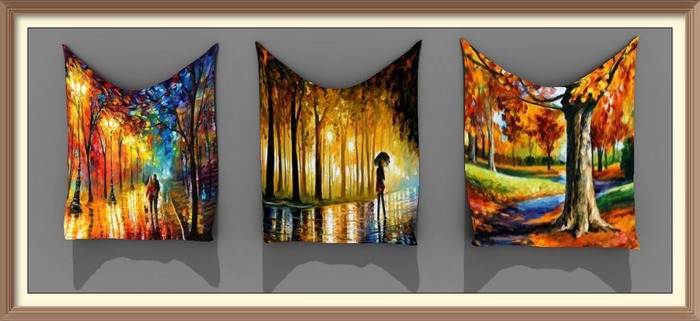 [FCD Art] Wall Hangings - Autumn Set 4